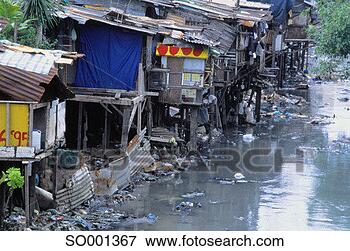 Picture - manila slum. fotosearch  - search stock  photos, pictures,  images, and photo  clipart