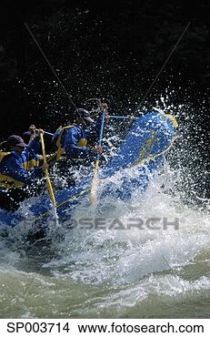 Stock Photo - white water rafting. 
fotosearch - search 
stock photos, 
pictures, images, 
and photo clipart