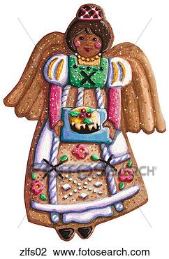 Stock Photo - angel christmas 
cookie. fotosearch 
- search stock 
photos, pictures, 
images, and photo 
clipart