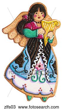 Stock Photo - angel christmas 
cookie. fotosearch 
- search stock 
photos, pictures, 
images, and photo 
clipart
