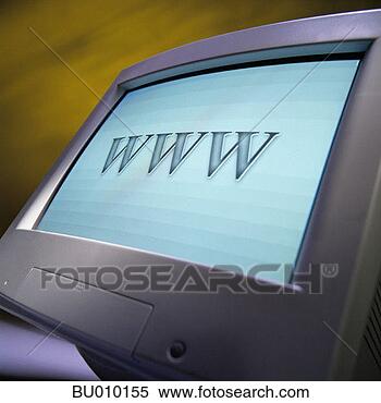 Stock Image - www on a computer 
monitor. fotosearch 
- search stock 
photos, pictures, 
images, and photo 
clipart