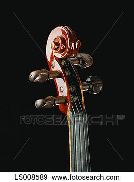 Stock Photograph - violin scroll. 
fotosearch - search 
stock photos, 
pictures, images, 
and photo clipart