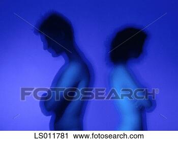 Stock Photography - couple standing 
back to back. 
fotosearch - search 
stock photos, 
pictures, images, 
and photo clipart