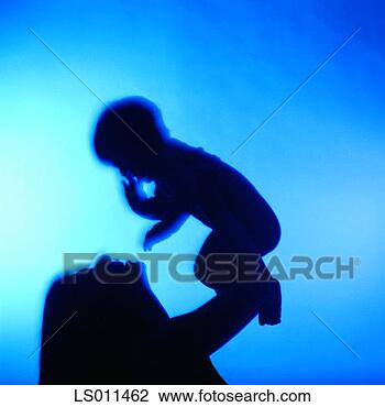 Stock Photo - silhouette of 
person and child. 
fotosearch - search 
stock photos, 
pictures, images, 
and photo clipart