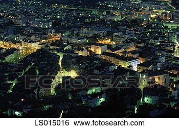Stock Photo - french town at 
night. fotosearch 
- search stock 
photos, pictures, 
images, and photo 
clipart