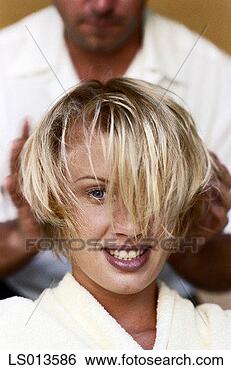 Stock Photo - model getting 
hair done. fotosearch 
- search stock 
photos, pictures, 
images, and photo 
clipart