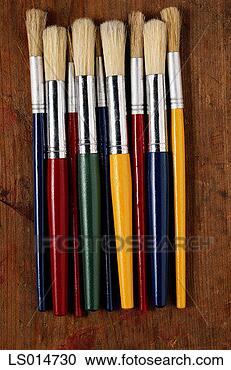 Stock Photography - paintbrushes. 
fotosearch - search 
stock photos, 
pictures, images, 
and photo clipart