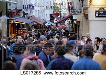 Stock Photo - crowd in street. 
fotosearch - search 
stock photos, 
pictures, images, 
and photo clipart