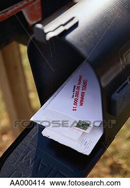 Stock Photo - prize notification 
letter in a mailbox. 
fotosearch - search 
stock photos, 
pictures, images, 
and photo clipart
