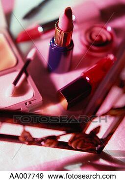 Stock Photograph - cosmetics reflected 
in makeup mirror. 
fotosearch - search 
stock photos, 
pictures, images, 
and photo clipart