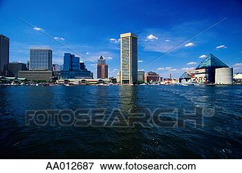 Picture - inner harbor of 
baltimore, maryland. 
fotosearch - search 
stock photos, 
pictures, images, 
and photo clipart