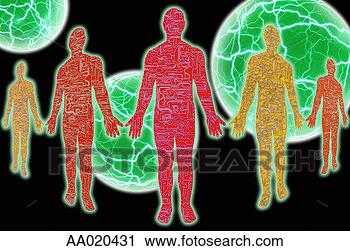 Stock Photography - circuit board 
men with lightning 
globes. fotosearch 
- search stock 
photos, pictures, 
images, and photo 
clipart
