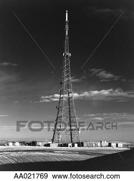 Stock Photograph - television mast 
on bunt island, 
scotland. fotosearch 
- search stock 
photos, pictures, 
images, and photo 
clipart