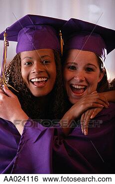 Stock Photo - two teen friends 
at graduation. 
fotosearch - search 
stock photos, 
pictures, images, 
and photo clipart