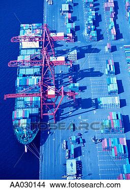 Stock Photo - containers in 
a shipyard. fotosearch 
- search stock 
photos, pictures, 
images, and photo 
clipart