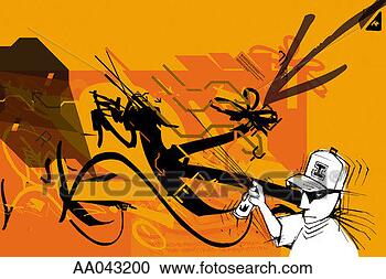 Stock Photography - graffiti. fotosearch 
- search stock 
photos, pictures, 
images, and photo 
clipart