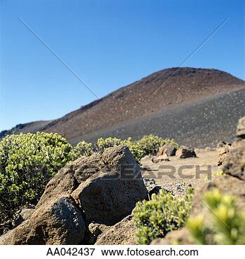 Picture - haleakala crater, 
maui, hawaii. 
fotosearch - search 
stock photos, 
pictures, images, 
and photo clipart