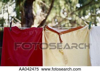 Stock Image - laundry drying 
on the line. fotosearch 
- search stock 
photos, pictures, 
images, and photo 
clipart