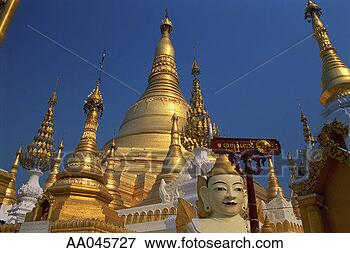 Picture - shwedagon pagoda. 
fotosearch - search 
stock photos, 
pictures, images, 
and photo clipart