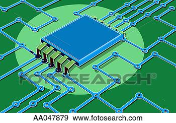 Stock Photograph - computer circuitry. 
fotosearch - search 
stock photos, 
pictures, images, 
and photo clipart
