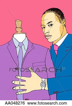 Stock Photo - designer with 
man's suit. fotosearch 
- search stock 
photos, pictures, 
images, and photo 
clipart