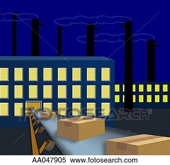 Stock Image - factory at night. 
fotosearch - search 
stock photos, 
pictures, images, 
and photo clipart