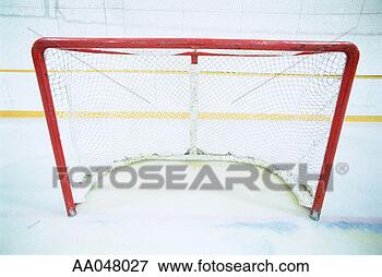 Picture - ice hockey goal. 
fotosearch - search 
stock photos, 
pictures, images, 
and photo clipart