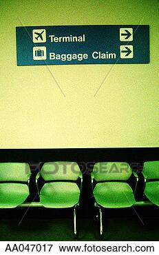 Picture - terminal and baggage 
claim sign in 
burbank airport. 
fotosearch - search 
stock photos, 
pictures, images, 
and photo clipart