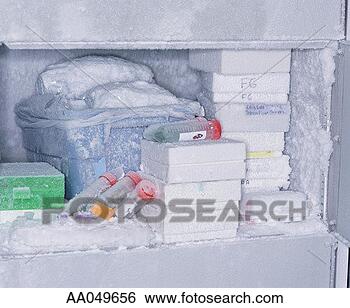 Stock Photo - freezer in bio 
lab containing 
samples. fotosearch 
- search stock 
photos, pictures, 
images, and photo 
clipart