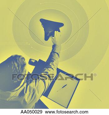 Stock Photograph - man dialing teleconference 
phone. fotosearch 
- search stock 
photos, pictures, 
images, and photo 
clipart