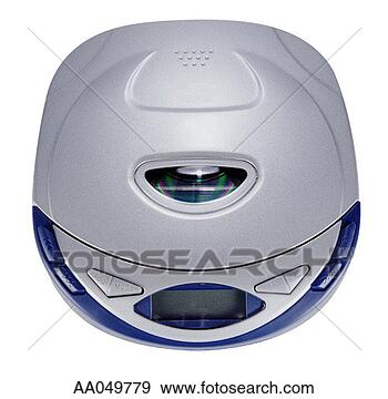 Stock Photograph - portable cd player. 
fotosearch - search 
stock photos, 
pictures, images, 
and photo clipart