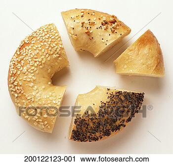 Stock Photography - bagel pieces. 
fotosearch - search 
stock photos, 
pictures, images, 
and photo clipart