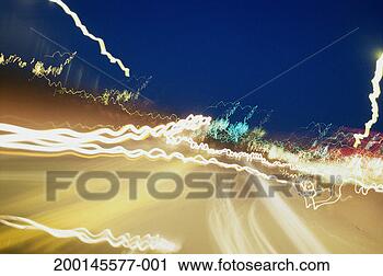 Stock Photography - traffic at night, 
long exposure. 
fotosearch - search 
stock photos, 
pictures, images, 
and photo clipart