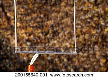 Stock Photography - football goal 
post with crowd 
behind (digital 
enhancement). 
fotosearch - search 
stock photos, 
pictures, images, 
and photo clipart