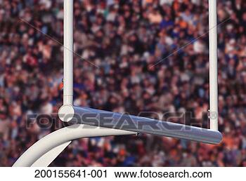 Stock Photography - football goal 
post with crowd 
in background 
(digital enhancement). 
fotosearch - search 
stock photos, 
pictures, images, 
and photo clipart