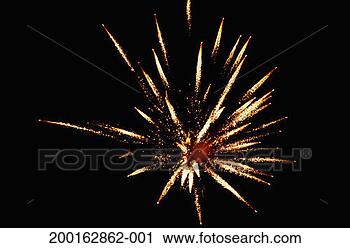Stock Photography - exploding firework 
in night sky. 
fotosearch - search 
stock photos, 
pictures, images, 
and photo clipart