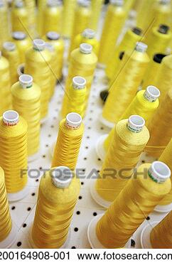 Stock Photography - spools of thread, 
close-up, elevated 
view. fotosearch 
- search stock 
photos, pictures, 
images, and photo 
clipart