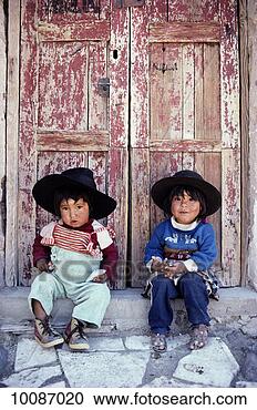 Stock Photography - aymar indian boy 
and girl. fotosearch 
- search stock 
photos, pictures, 
images, and photo 
clipart