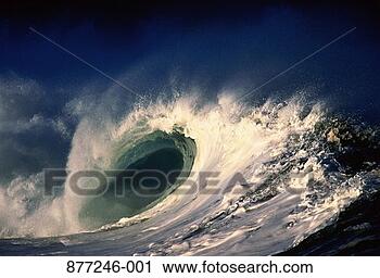 Stock Photography - breaking ocean 
wave, oahu, hawaii, 
usa. fotosearch 
- search stock 
photos, pictures, 
images, and photo 
clipart