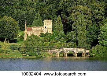 Stock Photo - church & bridge 
in stourhd-wiltshire, 
england. fotosearch 
- search stock 
photos, pictures, 
images, and photo 
clipart