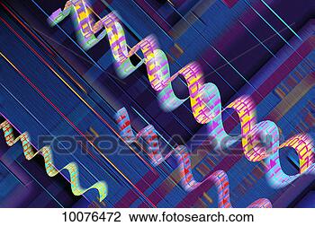 Stock Photo - digital i/o double 
helix in abstract. 
fotosearch - search 
stock photos, 
pictures, images, 
and photo clipart