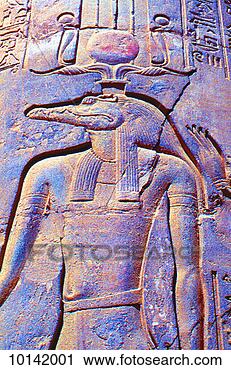 Stock Photography - figure, stone 
pillar, kom ombo, 
egypt. fotosearch 
- search stock 
photos, pictures, 
images, and photo 
clipart