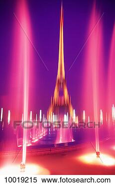 Stock Image - fountains & eiffel 
tower at night 
in paris. fotosearch 
- search stock 
photos, pictures, 
images, and photo 
clipart