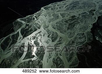Stock Photo - glacial river 
in the kluane 
national park 
in yukon, canada. 
fotosearch - search 
stock photos, 
pictures, images, 
and photo clipart