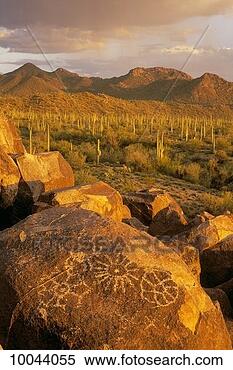 Stock Image - petroglyphs at 
saguaro national 
monument, arizona. 
fotosearch - search 
stock photos, 
pictures, images, 
and photo clipart