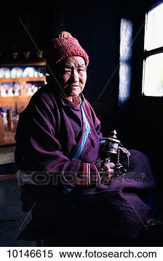 Stock Image - prayer time, ladakh, 
india. fotosearch 
- search stock 
photos, pictures, 
images, and photo 
clipart