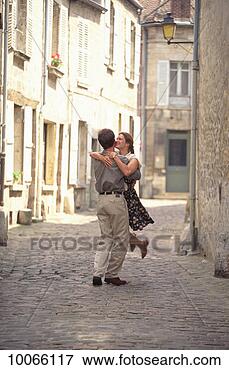 Picture - romantic couple 
in senlis, france. 
fotosearch - search 
stock photos, 
pictures, images, 
and photo clipart