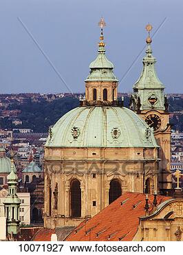 Picture - saint nicholas 
in prague. fotosearch 
- search stock 
photos, pictures, 
images, and photo 
clipart