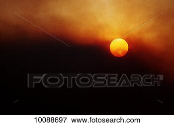 Picture - sun setting into 
forest fire in 
new mexico. fotosearch 
- search stock 
photos, pictures, 
images, and photo 
clipart