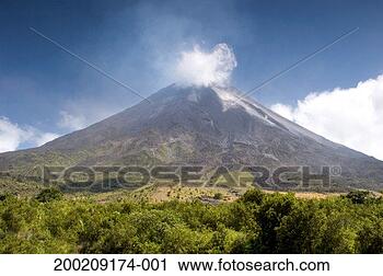 Stock Photography - costa rica, arenal 
volcano erupting. 
fotosearch - search 
stock photos, 
pictures, images, 
and photo clipart